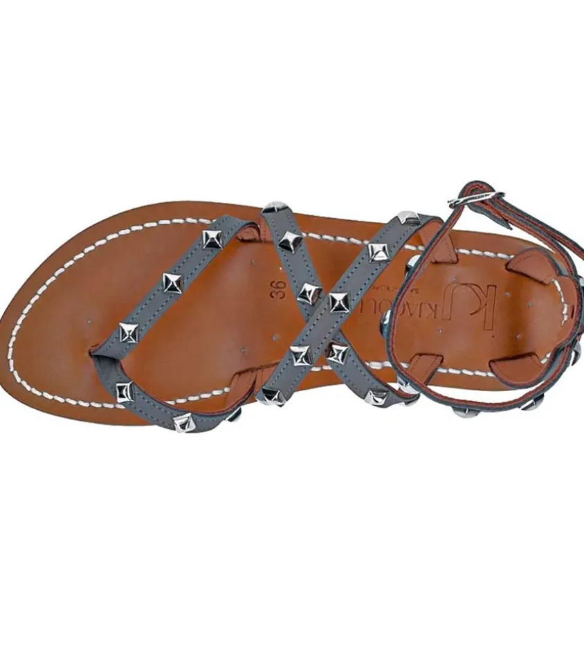 Sandales Epicurepyr Nubuck Gris