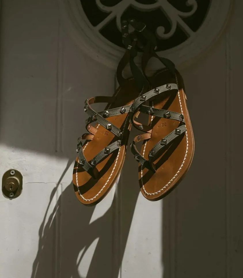 Sandales Epicurepyr Nubuck Gris