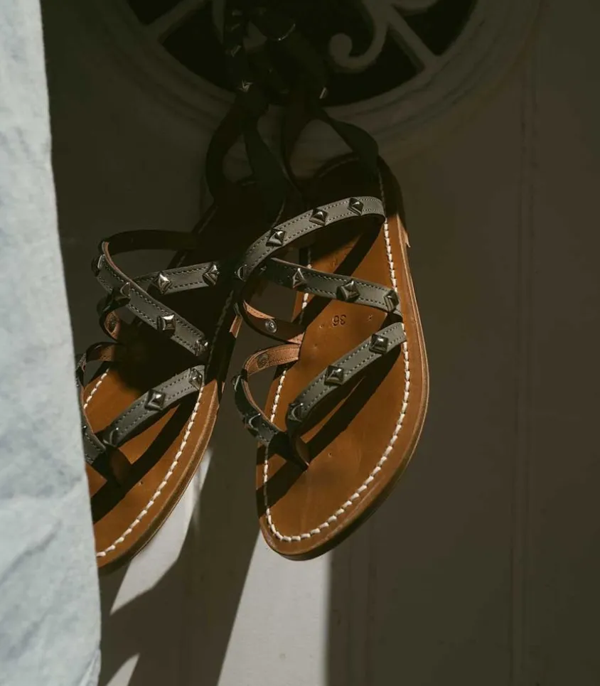 Sandales Epicurepyr Nubuck Gris