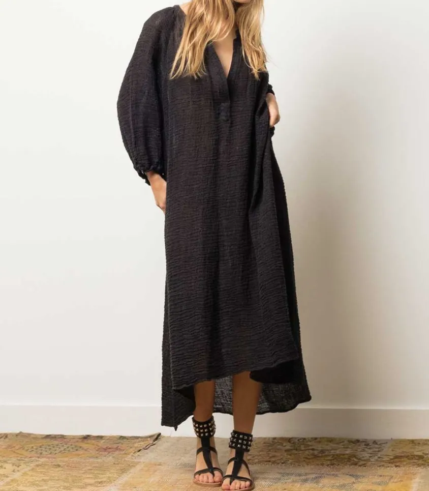 Sandales Forban Cuir Lisse Noir