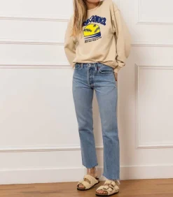 Sandales Shearling Beige/Marron