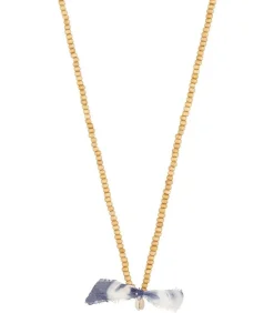 Sautoir Cauri Et Noeud Tie & Dye Ocean