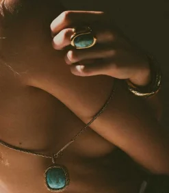 Sautoir Miki Turquoise