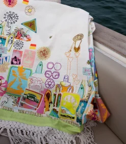 Serviette De Plage Textured Multipatch