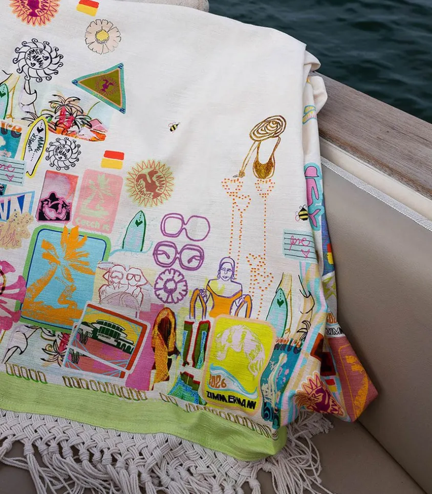 Serviette De Plage Textured Multipatch