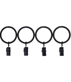 Set De 12 Anneaux A Pince Pour Panneau De Rideau