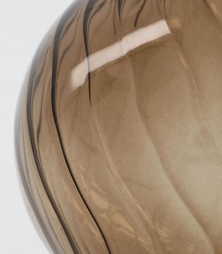 Set De 4 Boules De Noël Fluted Et Ambre