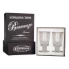 Set De 2 Verres A Absinthe Traditionnel Pontarlier