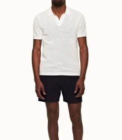 Short De Bain Homme Bulldog Towelling Night Iris