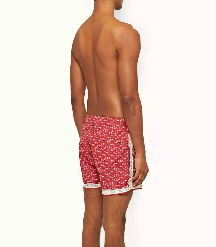 Short De Bain Homme Setter Vermillion Sea Mist Bandana
