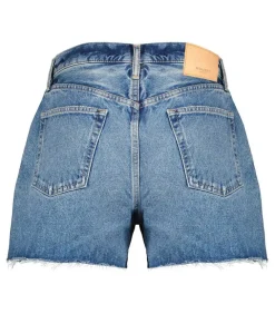 Short En Denim Cary A Taille Haute