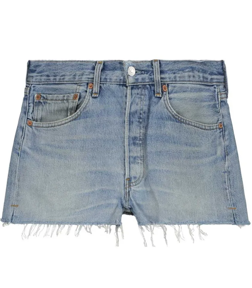 Short En Denim Upcycle Indigo