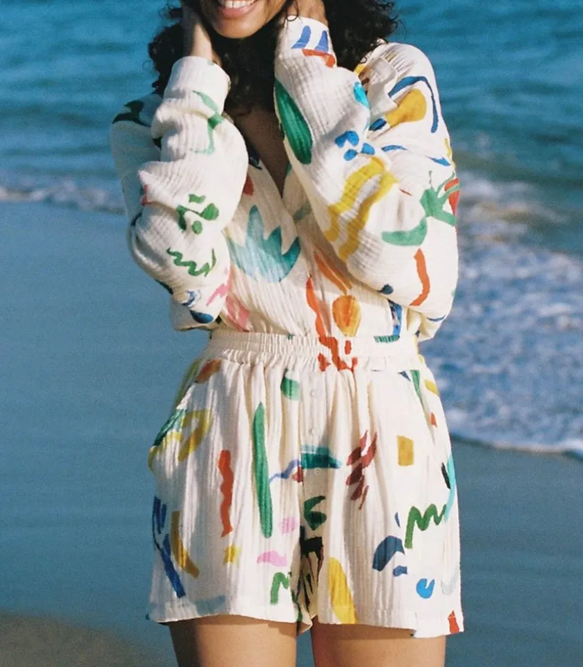 Short En Gaze De Coton Prelude