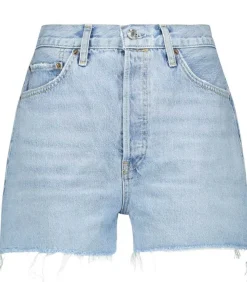Short En Jean Cutoff Faded Vintage Indigo