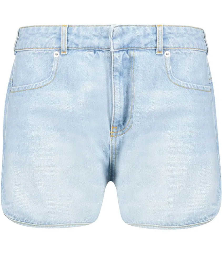 Short En Jean Light Blue