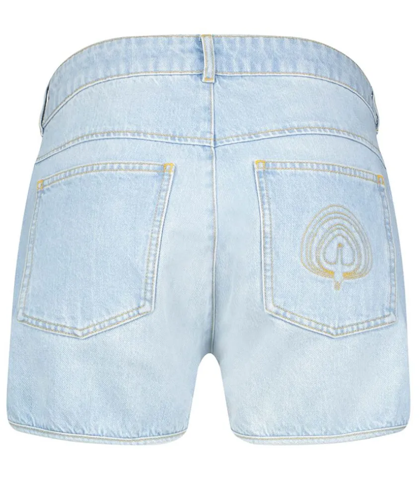 Short En Jean Light Blue