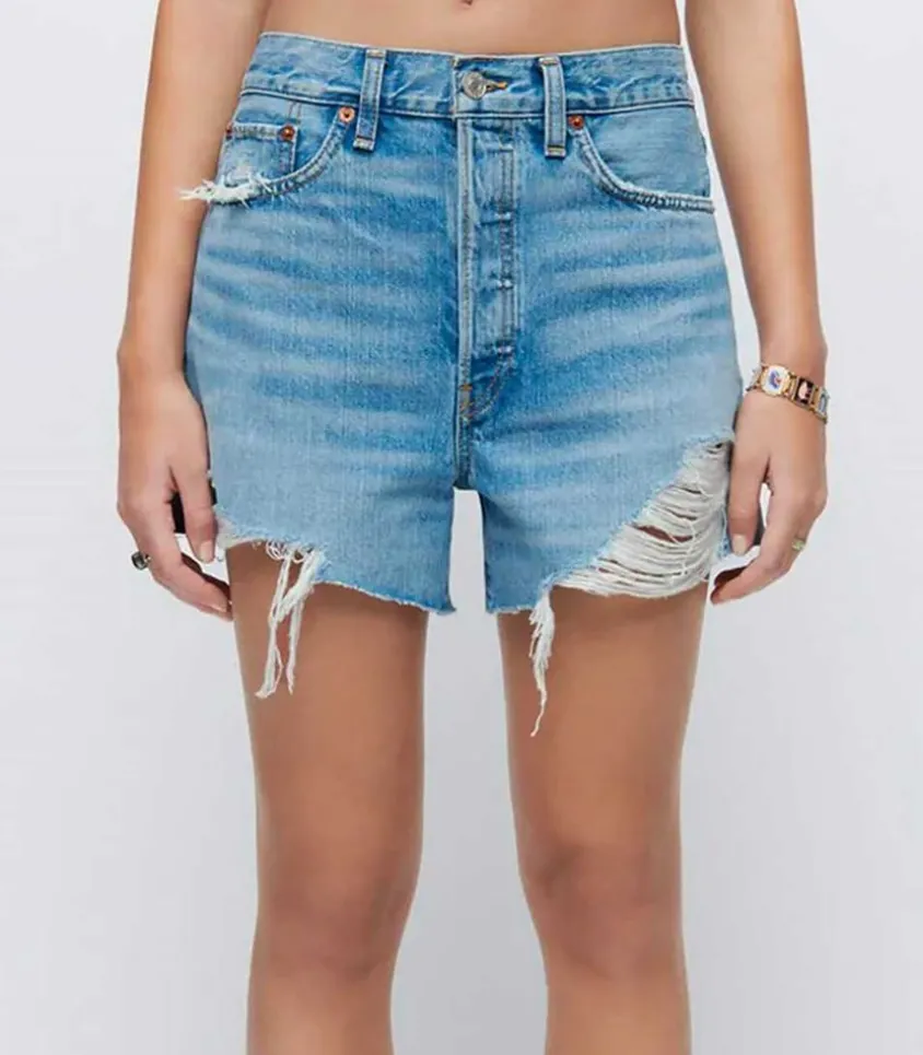 Short En Jean Low Slung