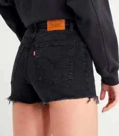 Short En Jean Ribcage Black Lake