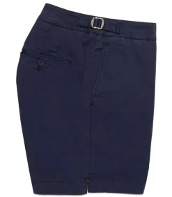 Short Homme Bulldog Cotton Twill Navy