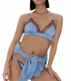Soutien-Gorge Love Lace Blue Purple