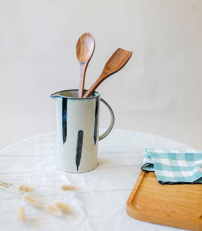 Spatule-Cuillere De Service En Acacia