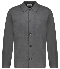 Surchemise Homme En Laine Jonas Dark Army