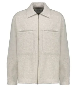 Surchemise Homme Zippee Isak Zip Ciment