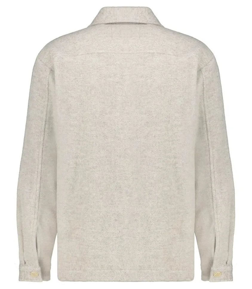 Surchemise Homme Zippee Isak Zip Ciment