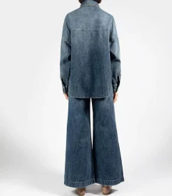 Surchemise Rosa Bleu Foncee