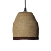 Suspension En Jute Beige Boheme Pm Lisere Marron