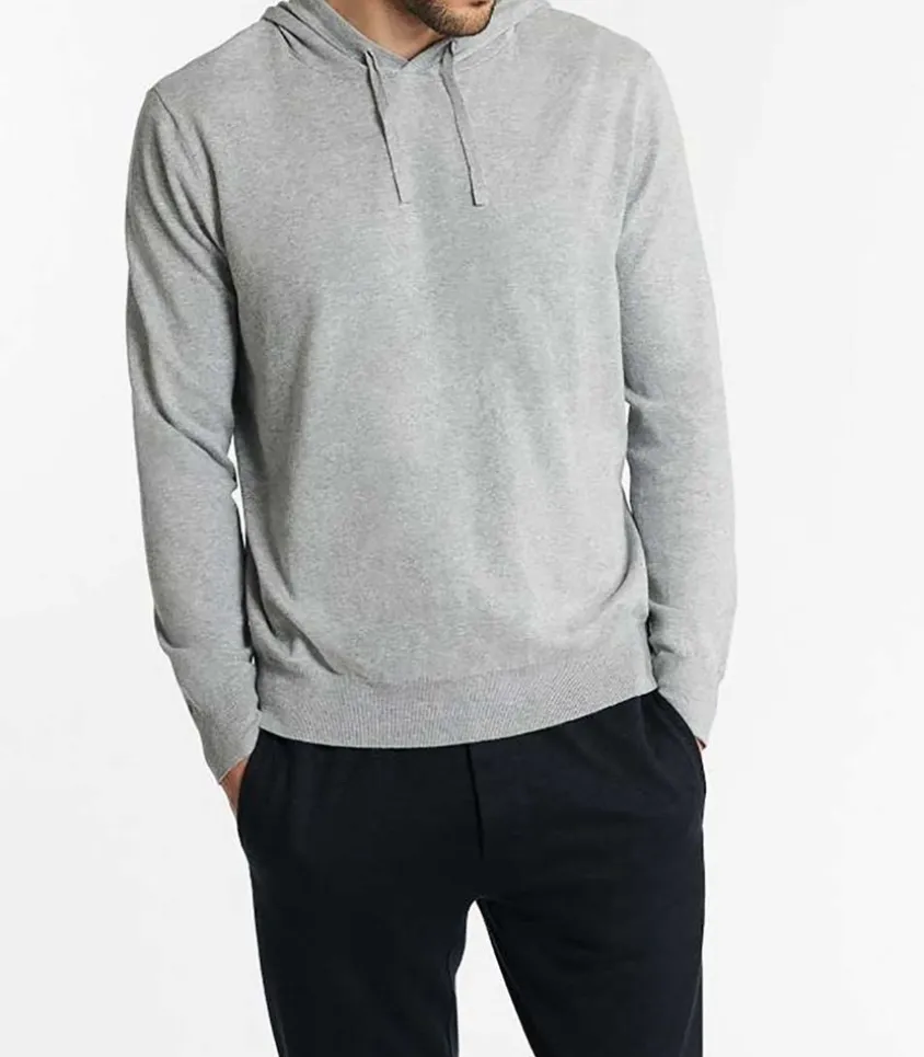 Sweat-Shirt A Capuche Homme En Coton Bio