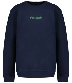 Sweat-Shirt Donker Blauw X Jane De Boy