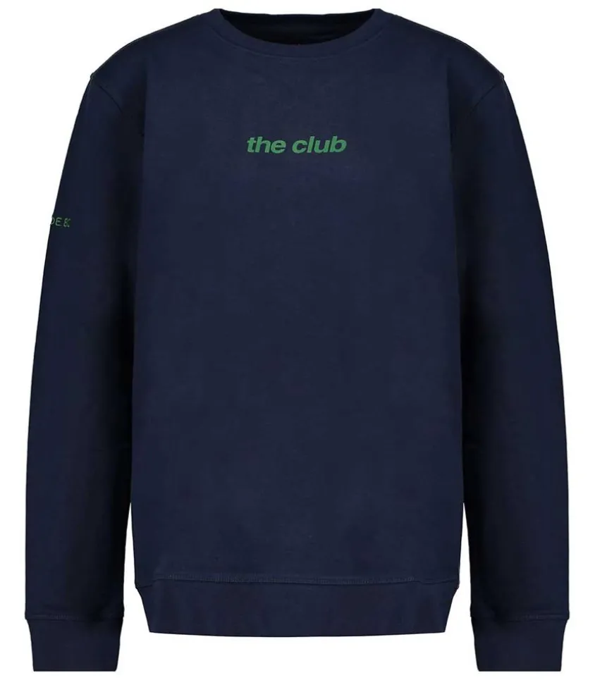 Sweat-Shirt Donker Blauw X Jane De Boy
