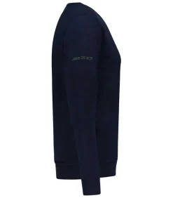 Sweat-Shirt Donker Blauw X Jane De Boy
