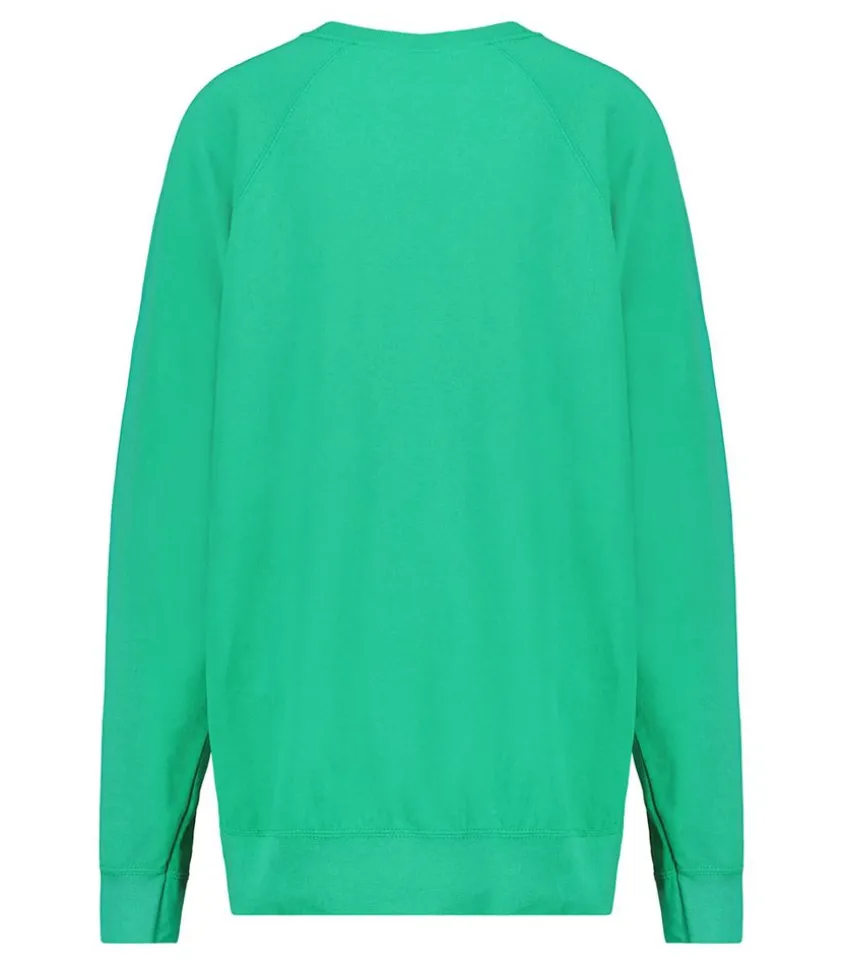 Sweat-Shirt Vintage Brode Jane De Boy Vert