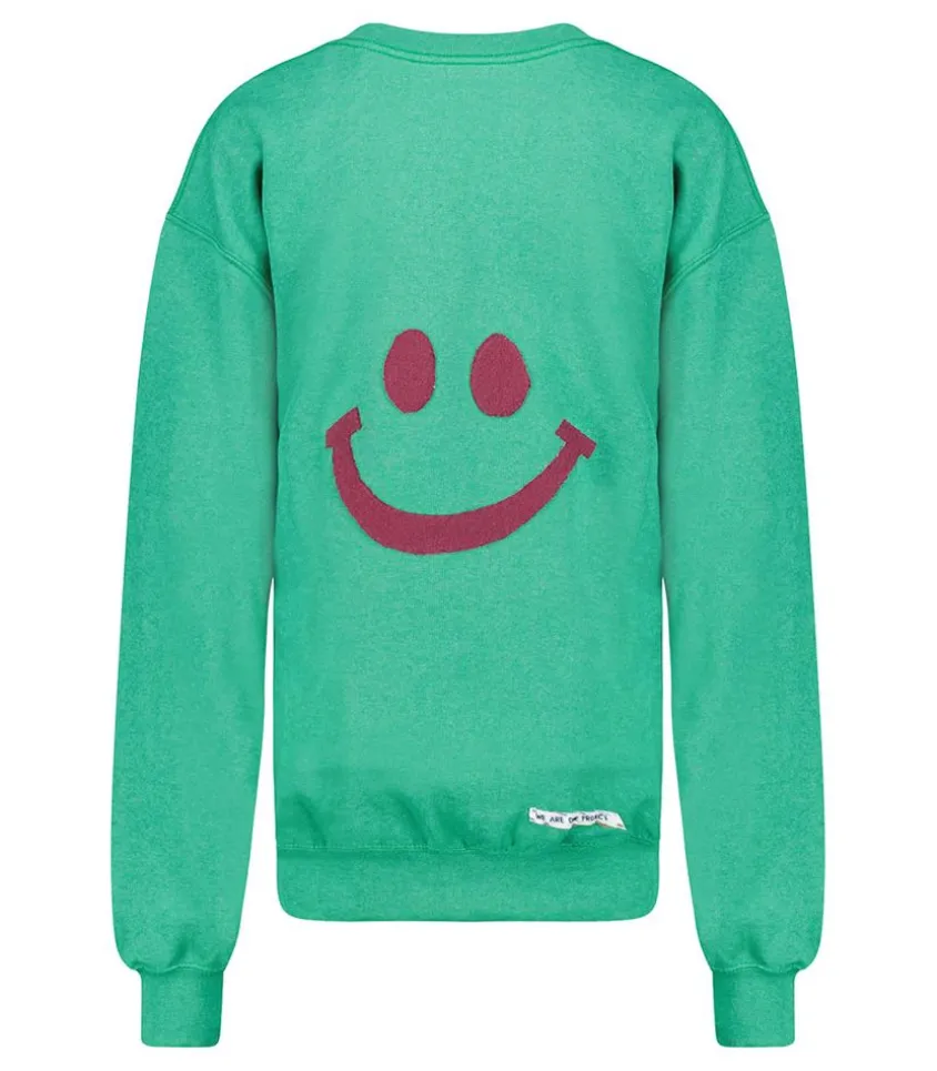 Sweat-Shirt Vintage Smile Joy X Jane De Boy Vert