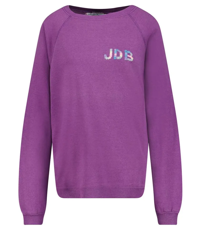 Sweat-Shirt Vintage Smile Joy X Jane De Boy Violet