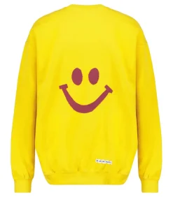 Sweat-Shirt Vintage Smile Joy X Jane De Boy Jaune