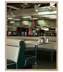 Tableau Avec Cadre "Beauty School Drop Out" 60X80Cm