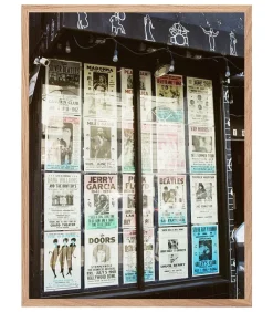 Tableau Avec Cadre "Miles And Steve" 60X80Cm