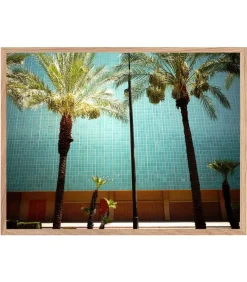 Tableau Avec Cadre "Old Vegas" 60X80Cm