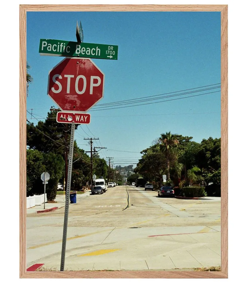 Tableau Avec Cadre "Pb" 30X40Cm