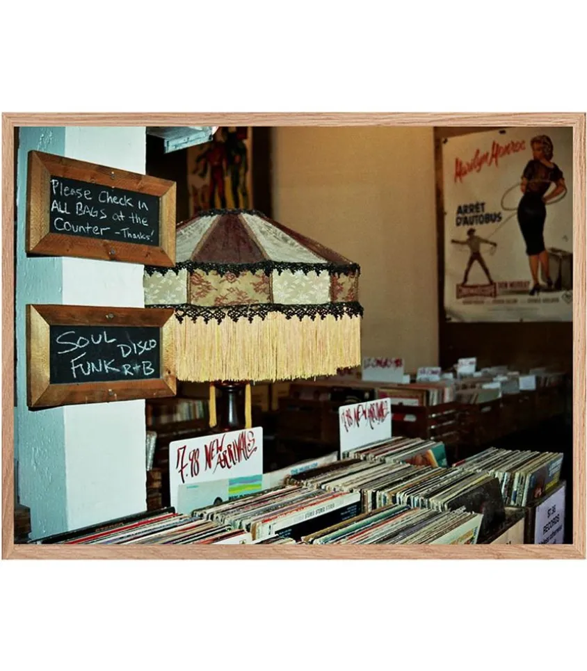 Tableau Avec Cadre "Shimmering Light" 30X40Cm