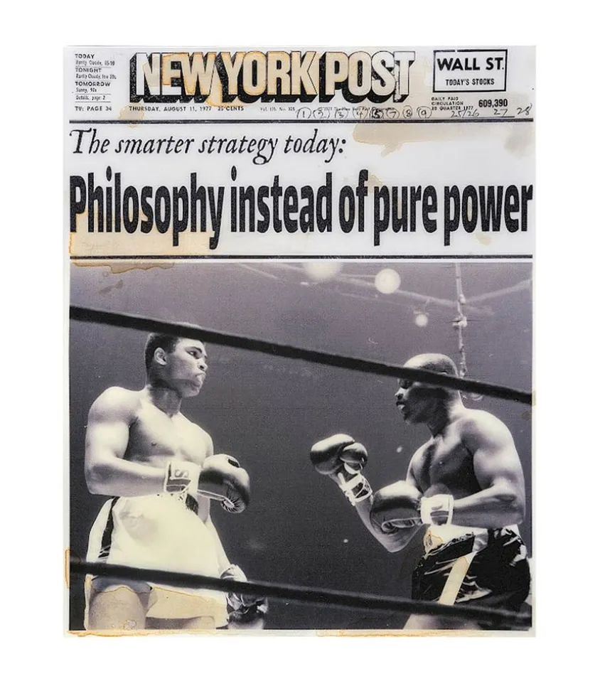 Tableau "Philosophy" 30 X 25 Cm