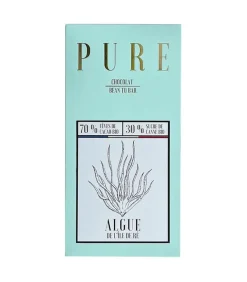 Tablette De Chocolat Bio Aux Algues De L'Ile De Re