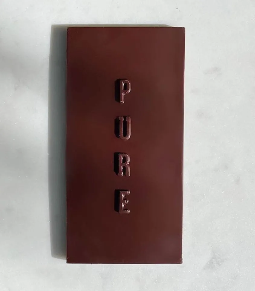 Tablette De Chocolat Bio A La Rose De Grasse