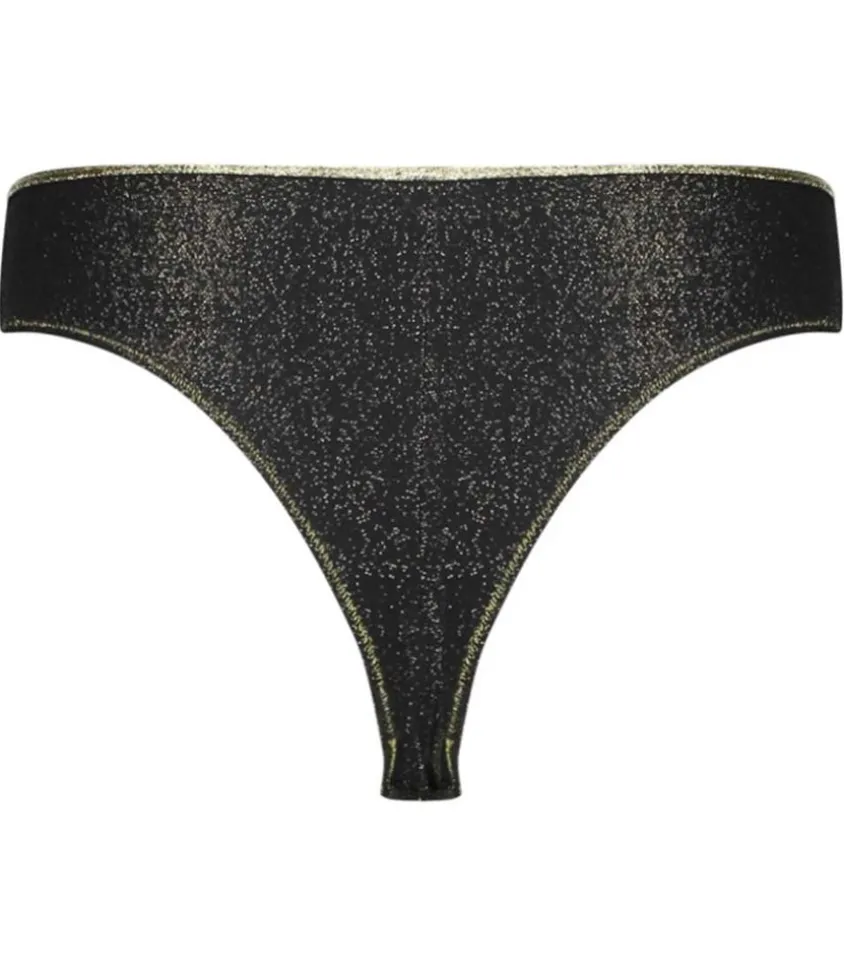 Tanga Ines Noir Lurex