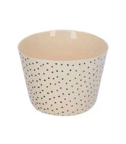 Tasse A The En Ceramique "Pois Noirs"