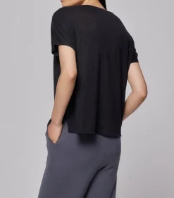 Tee-Shirt A Manches Courtes Noir