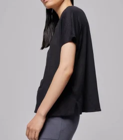 Tee-Shirt A Manches Courtes Noir